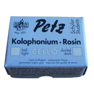 Colophane PETZ "Etude" claire pour violoncelle