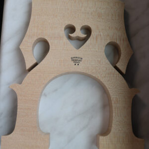 Chevalet contrebasse 3/4 - 4/4 DESPIAU "Pic du Midi" non préparé - Traité - Modèle Français - 158mm - Qualité B