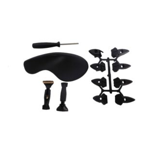 Mentonnière violon 1/2 réglable anti allergie - avec tournevis