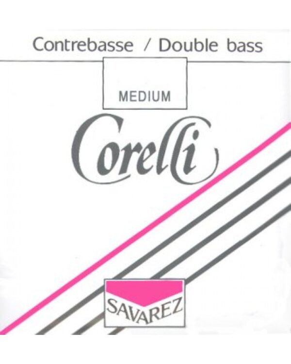 JEU contrebasse CORELLI TUNGSTENE ET NICKEL medium/solo