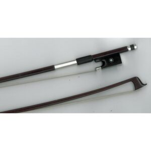 Archet violon 4/4 bois pernambouc monté argent avec oeil parisien