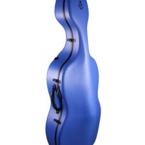 Etui violoncelle 4/4 - BOGARO CLEMENTE - Modèle ALFRED - Bleu gentiane