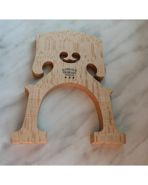 Chevalet violoncelle 4/4 DESPIAU "Viaduc de Millau" non préparé - Traité - Modèle Belge - 92mm - Qualité A