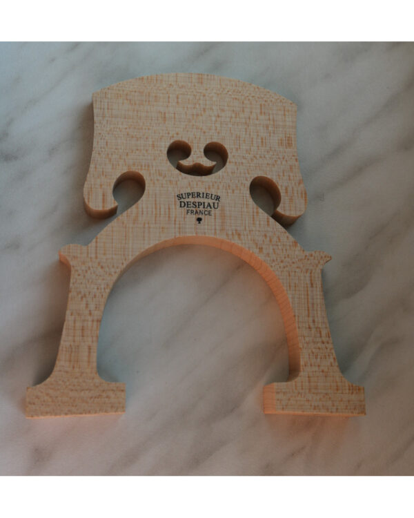 Chevalet violoncelle 4/4 DESPIAU "Viaduc de Millau" non préparé - Traité - Modèle Belge - 96mm - Qualité C