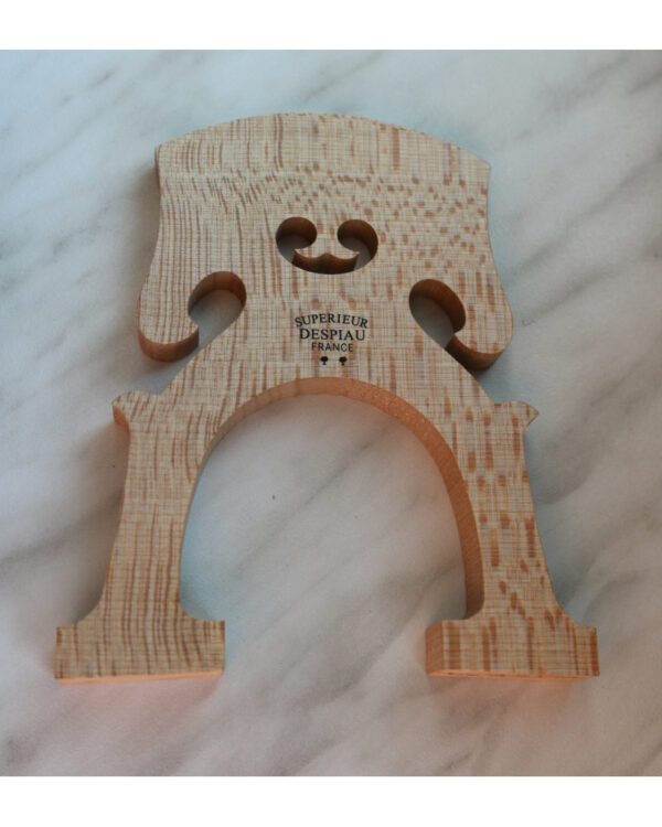 Chevalet violoncelle 4/4 DESPIAU "Viaduc de Mussy" non préparé - Traité - Modèle Belge - 92mm - Qualité B