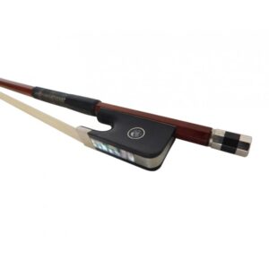 Archet violoncelle 3/4 baguette octogonale, bois de Brésil