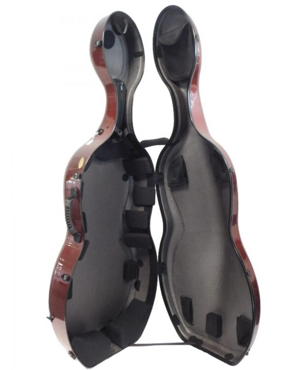 Etui violoncelle 4/4 ARTINO, 100 % Carbone - Noir – Image 5