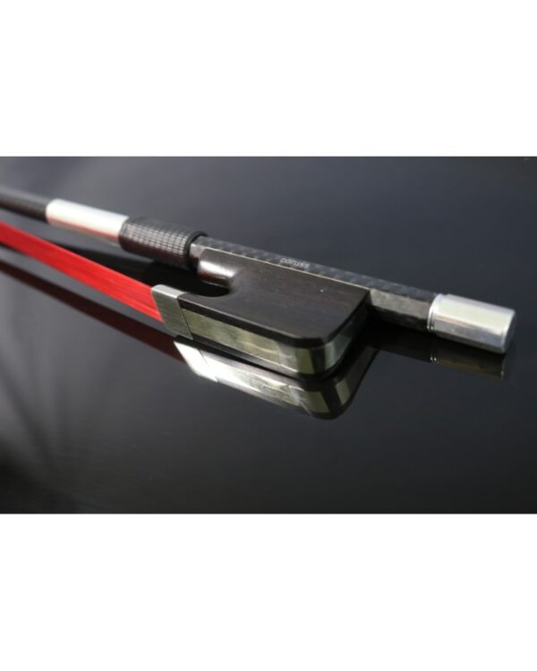 Archet CORUSS Violoncelle 4/4 en carbone – Rouge