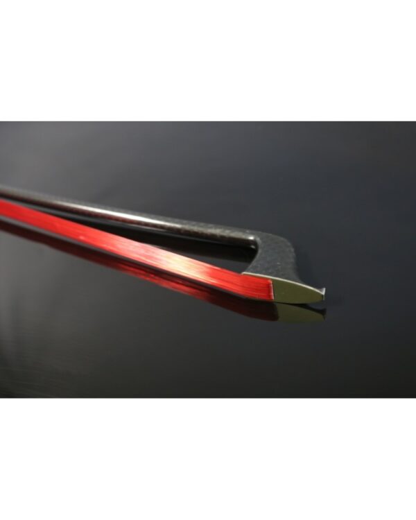 Archet CORUSS Violoncelle 4/4 en carbone – Rouge – Image 3