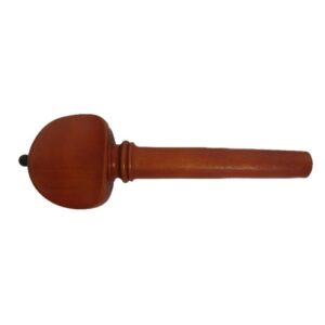 Cheville alto en buis modèle Suisse avec boule en ébène [noir] - Diam 9,2 mm - Moyen cône