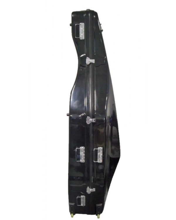 Etui contrebasse 3/4 'FLYCASE' fiberglasse coloris noir – Image 5