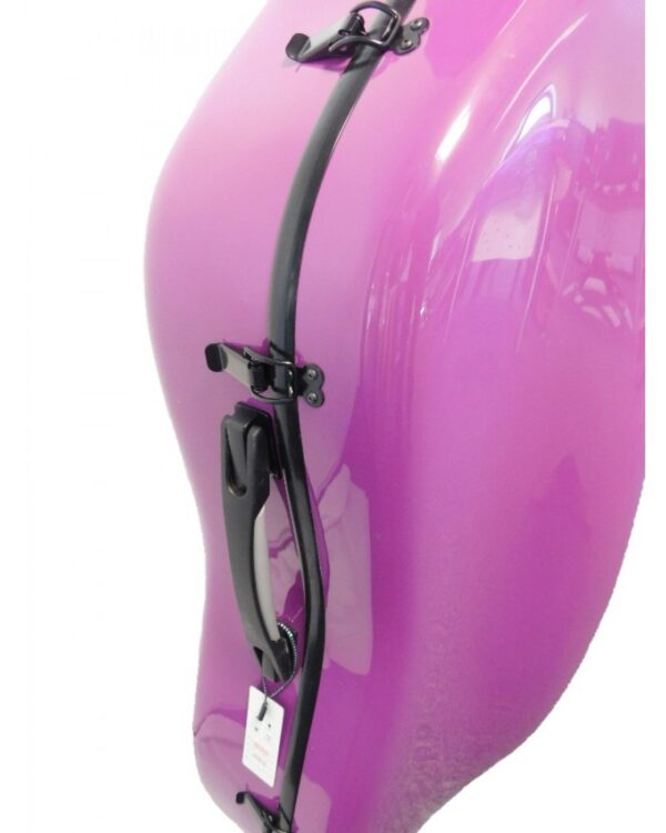 Etui violoncelle 50% PVC, 50% Carbone, violet – Image 7