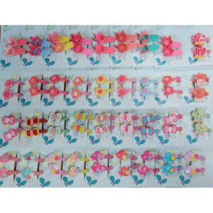 Barrettes cheveux de différents modèles