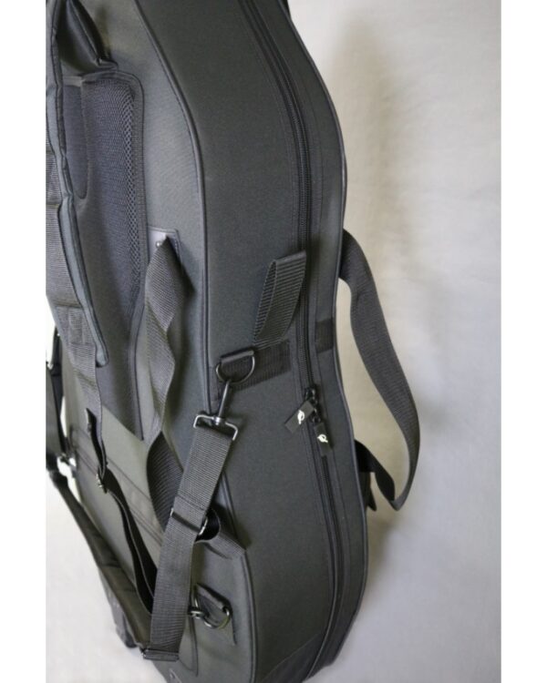Etui violoncelle 4/4 'S' ext Noir/Violet - int Noir – Image 6