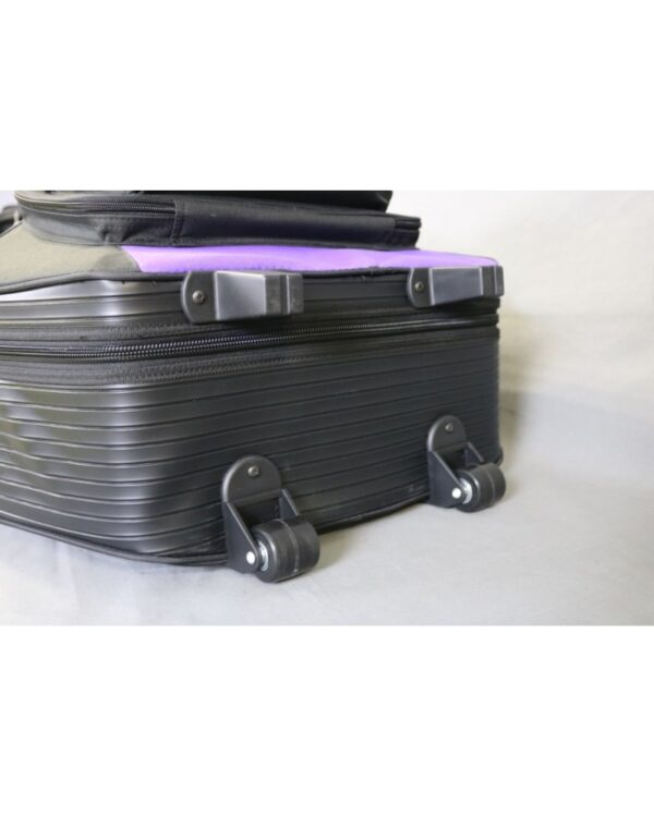 Etui violoncelle 4/4 'S' ext Noir/Violet - int Noir – Image 3