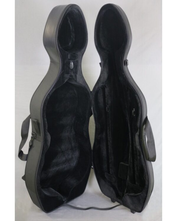 Etui violoncelle 4/4 'S' ext Noir/Violet - int Noir – Image 2