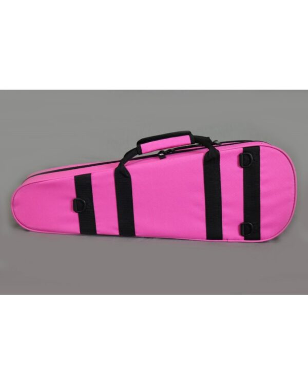 Etui violon trapèze 1/4 "S" ext. Rose - int. Noir – Image 2