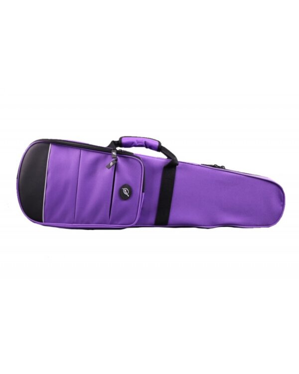 Etui violon trapèze 3/4 "S" ext. violet - int. noir
