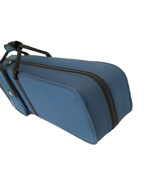 Etui alto trapèze 39.5cm "S" ext. Bleu pétrol - int. Noir – Image 2