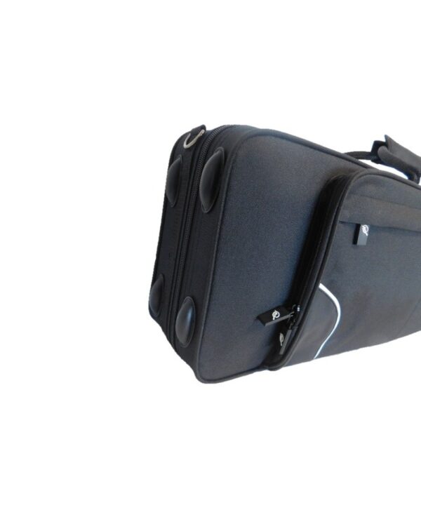 Etui violon rectangulaire 4/4 HAUTE QUALITÉ exterieur cordura 600D noir 'S' interieur noir – Image 4
