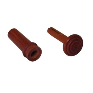 Bouton attache cordier pour violon 4/4-3/4 en BUIS diametre medium - 3 CERCLES