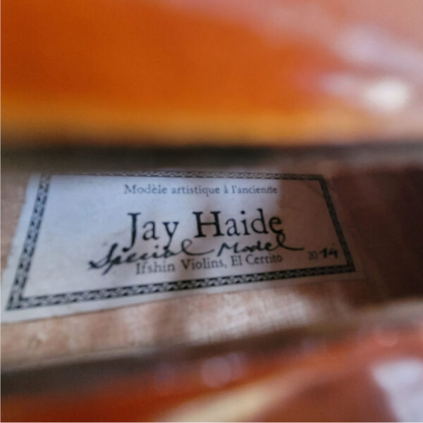 Violon Jay Haide Special Model 4/4 - étiquette